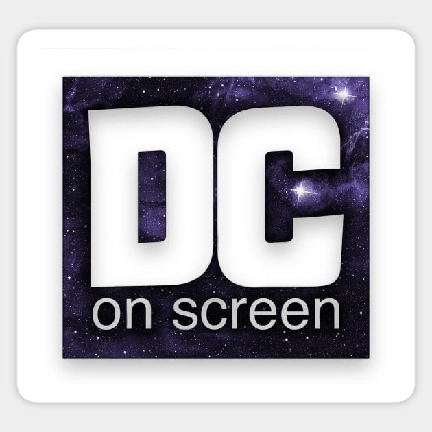 DC on SCREEN Podcast Logo (Stars) Sticker by DC on SCREEN